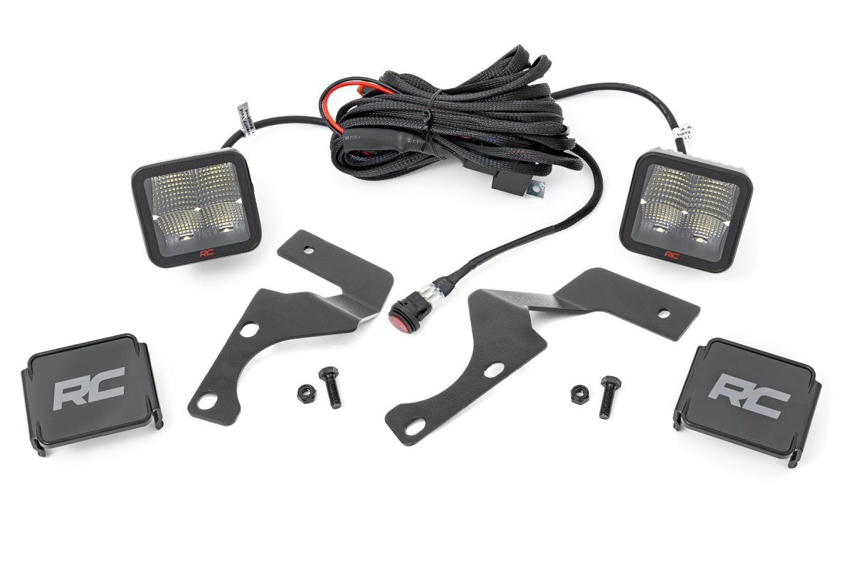 Toyota 4Runner LED Light Kit - Ditch Mount - Rough Country - 2